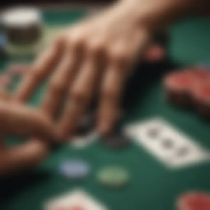 Diagram showcasing hand rankings in Texas Hold'em