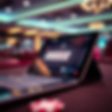 Overview of Online Blackjack Platforms An overview of online blackjack platforms on a digital device