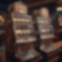 Classic reel slot machine with vintage design