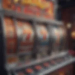 Vibrant depiction of classic Blazing Sevens slot machine