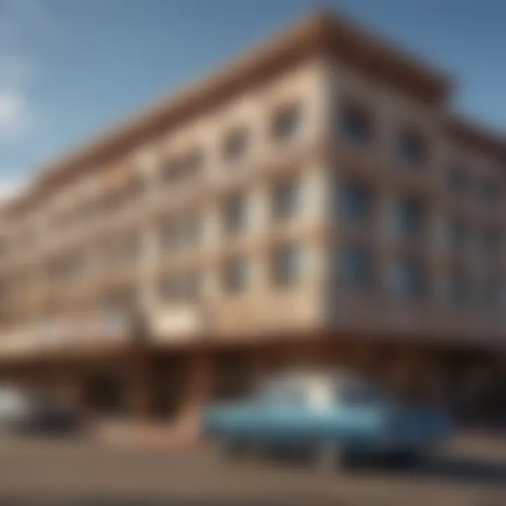 Exterior view of the Silverton Hotel and Casino showcasing its unique architecture