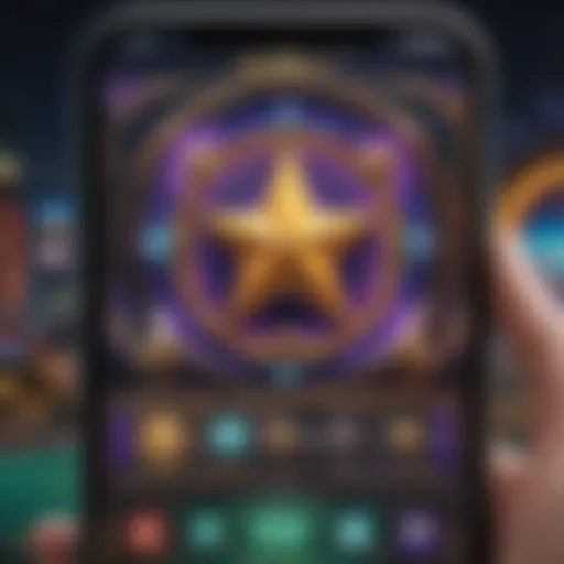 A visual representation of the Orion Stars Casino APK interface showcasing its sleek design and user-friendly navigation.