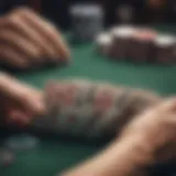 Visual representation of poker hand rankings